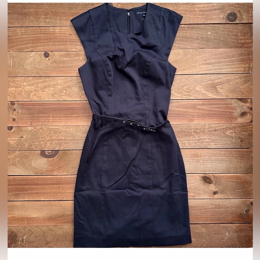 French Connection Sateen Fit Mini Dress